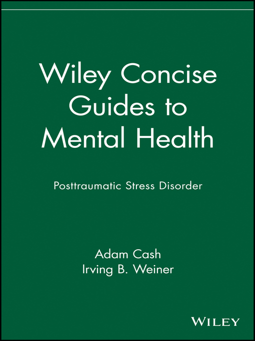 Cover image for Wiley Concise Guides to Mental Health